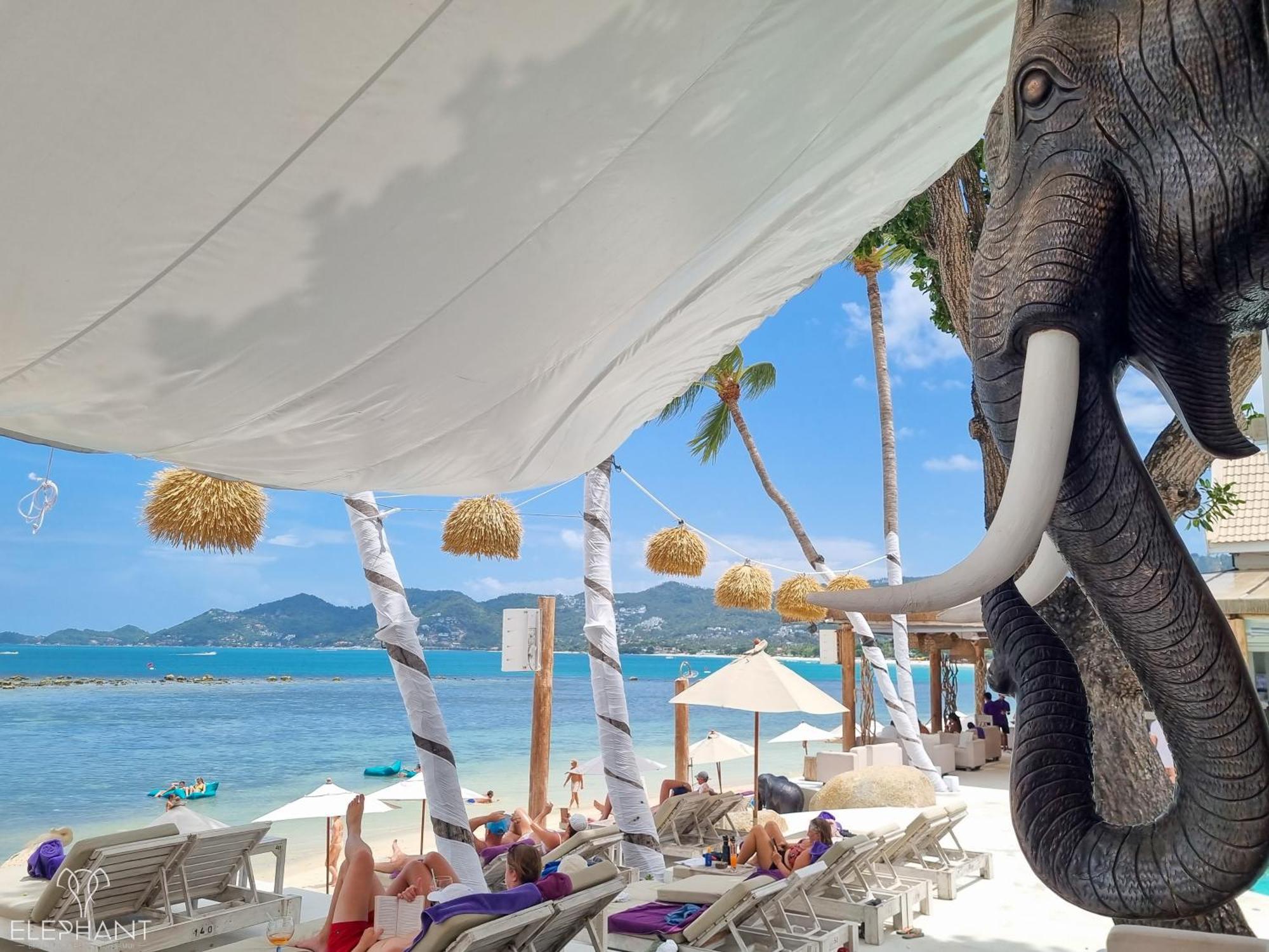Elephant Beach Club & Resort Samui Csaveng-part Kültér fotó